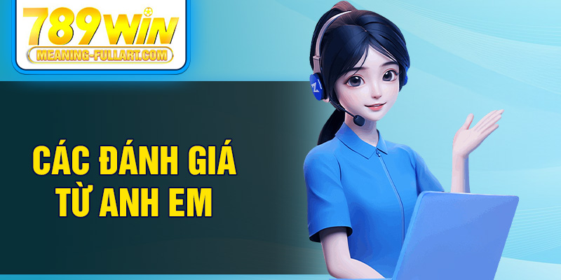 Các đánh giá từ anh em Các đánh giá từ anh em
