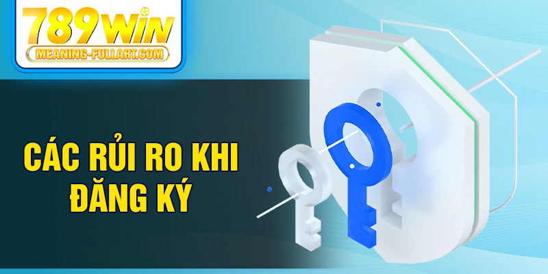 Các rủi ro khi đăng ký Các rủi ro khi đăng ký